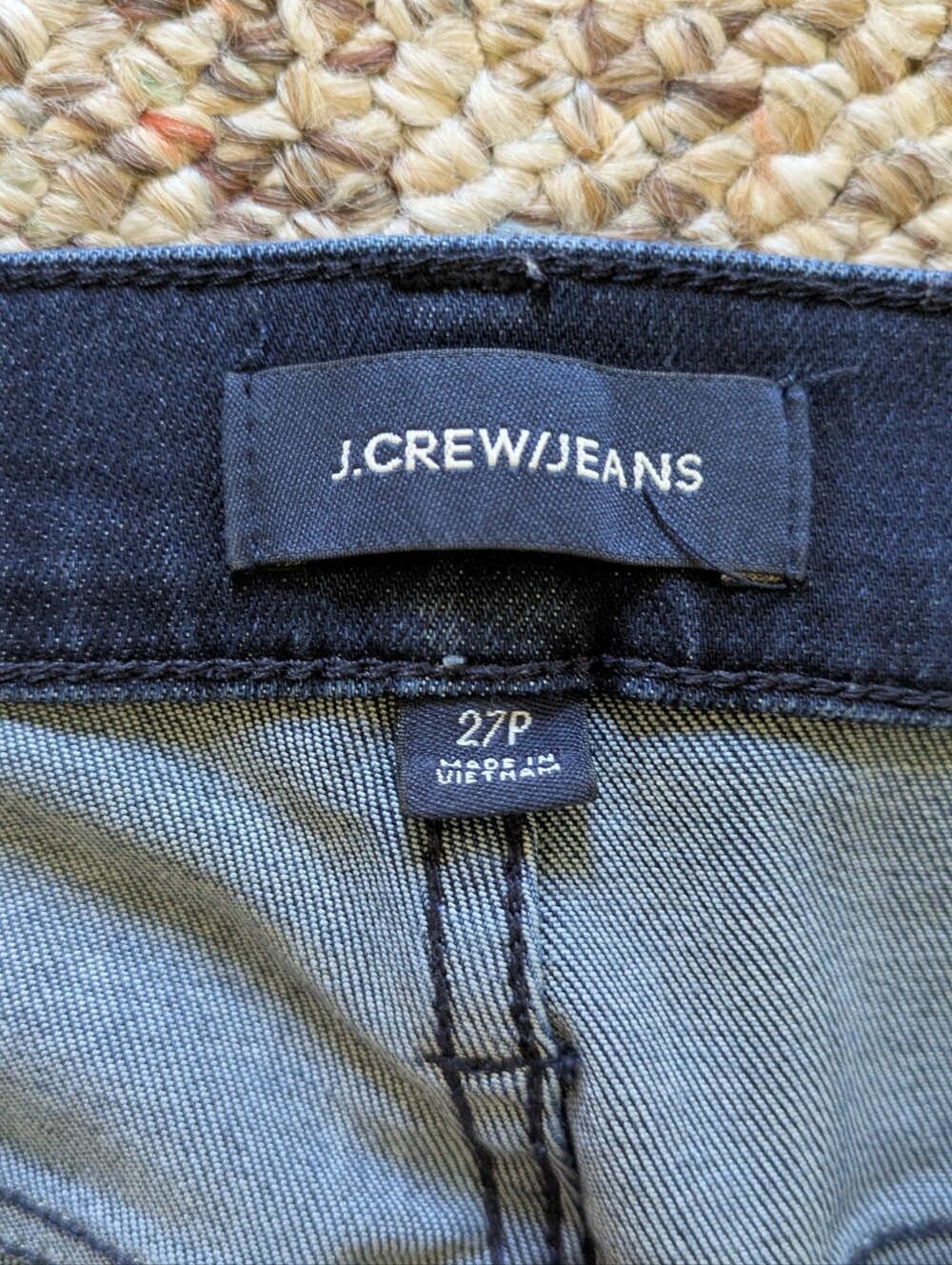 JCrew 10 Inch High Rise Toothpick Petite - Picture 2 of 4